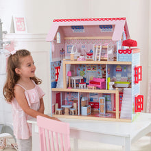 Load image into Gallery viewer, KidKraft Chelsea Doll Cottage with Furniture