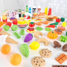 Load image into Gallery viewer, KidKraft Tasty Treats Play Food Set (115 Pieces)