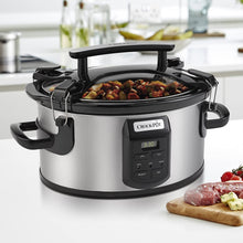 Load image into Gallery viewer, Crockpot SCCPVS600ECP-S SCCPVS600ECP, 6 Quart Silver