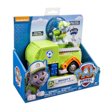 Load image into Gallery viewer, Paw Patrol Rocky's Recycling Truck, Vehicle and Figure