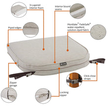 Load image into Gallery viewer, Classic Accessories Montlake Round Cushion Foam &amp; Slip Cover