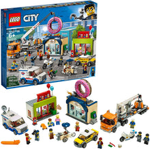 Load image into Gallery viewer, LEGO City Donut Shop Opening 60233 Store Opening Build and Play with Toy Taxi
