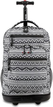 Load image into Gallery viewer, J World New York Sundance Rolling Backpack and Laptop Bag