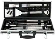 Load image into Gallery viewer, Uniflame 18 Piece Platinum Prestige Stainless Steel Tool Set [Set of 4]