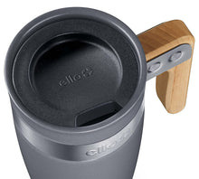 Load image into Gallery viewer, Ello Fulton BPA-Free Ceramic Travel Mug with Lid, Grey, 16 oz