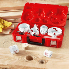 Load image into Gallery viewer, Milwaukee 49-22-4105 Master Electricians Ice Hardened Hole Saw Kit 19 Piece