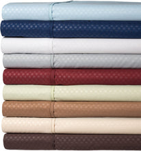 Load image into Gallery viewer, Lavish Home Brushed Microfiber Sheets Set- 4 Piece Hypoallergenic Bed Linens with Deep Pocket Fitted Sheet and Embossed Design