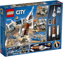 Load image into Gallery viewer, LEGO City Space Deep Space Rocket and Launch Control 60228 Model Rocket Building Kit with Toy Monorail, Control Tower and Astronaut Minifigures, Fun STEM Toy for Creative Play (837 Pieces)