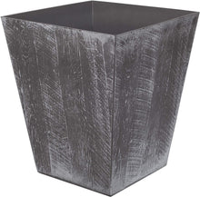 Load image into Gallery viewer, Suncast Gray 1619GP2 Farmington Resin Planter, 2-Pack