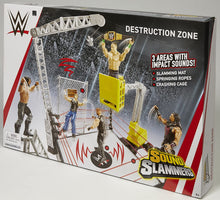 Load image into Gallery viewer, WWE Sound Slammers Destruction Zone Playset