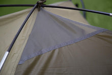 Load image into Gallery viewer, Stansport Hunter Series Hunter Buddy 2 Pole Dome Tent (Forest Green/Tan, 5-Feet 6-Inch X 6-Feet 6-Inch X 44-Inch)