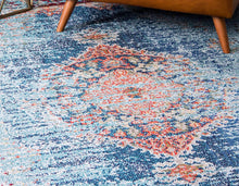 Load image into Gallery viewer, Unique Loom Vita Collection Area Rug, 2' x 6' 7, Turquoise