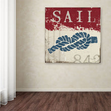 Load image into Gallery viewer, Trademark Fine Art Nautical III Red Artwork by Wellington Studio