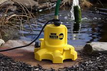 Load image into Gallery viewer, WAYNE WWB WaterBUG Submersible Pump with Multi-Flo Technology,Yellow