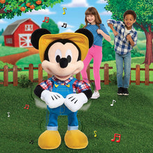 Load image into Gallery viewer, Disney Junior Mickey Mouse E-I-Oh! Mickey Mouse Feature Plush
