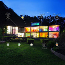Load image into Gallery viewer, WiZ WiFi connected smart LED Hero table lamp. White color. Dimmable, 64,000 shades of white, 16 million colors. Compatible with Alexa and Google Home.