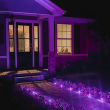 Load image into Gallery viewer, SYLVANIA LIGHTIFY ZigBee Outdoor Light Gardenspot Starter Kit, 9 Color Changing and Dimmable LED Spots, Works with SmartThings, Wink, and Amazon Echo Plus, Hub Needed for Amazon Alexa and the Google Assistant