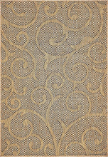 Load image into Gallery viewer, Unique Loom Outdoor Botanical Collection Vintage Patchwork Transitional Indoor and Outdoor Flatweave Area Rug