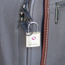 Load image into Gallery viewer, Brinks 161-20471 TSA Approved 22mm Luggage Lock Solid Brass, 4-Pack