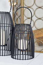 Load image into Gallery viewer, Deco 79 86925 Candle Lantern, Black