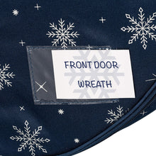 Load image into Gallery viewer, Honey-Can-Do SFT-08591 Deluxe 2 24&quot; Wreath Storage Bag, Navy