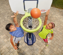 Load image into Gallery viewer, Little Tikes Adjust and Jam Pro Basketball Set, Blue