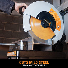 Load image into Gallery viewer, Evolution Power Tools RAGE2 Multi Purpose Cutting Chop Saw, 14-Inch