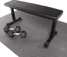 Load image into Gallery viewer, CAP Barbell 6-Piece Puzzle Exercise Mat, Black, 1/2&quot; Thick