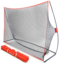 Load image into Gallery viewer, GoSports Golf Practice Hitting Net | Choose Between Huge 10' x 7' or 7' x 7' Nets | Personal Driving Range for Indoor or Outdoor Use | Designed by Golfers for Golfers