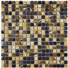 Load image into Gallery viewer, SomerTile FCP96RHL Arcadia Highlands Porcelain Floor and Wall Tile, 12" x 12", Brown/Tan
