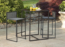 Load image into Gallery viewer, Liberty Garden Patio SS-K-733B-3BK Drake 3-Piece High Dining Set, Black