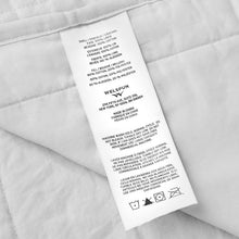Load image into Gallery viewer, Welhome Relaxed Linen Cotton Percale Quilt
