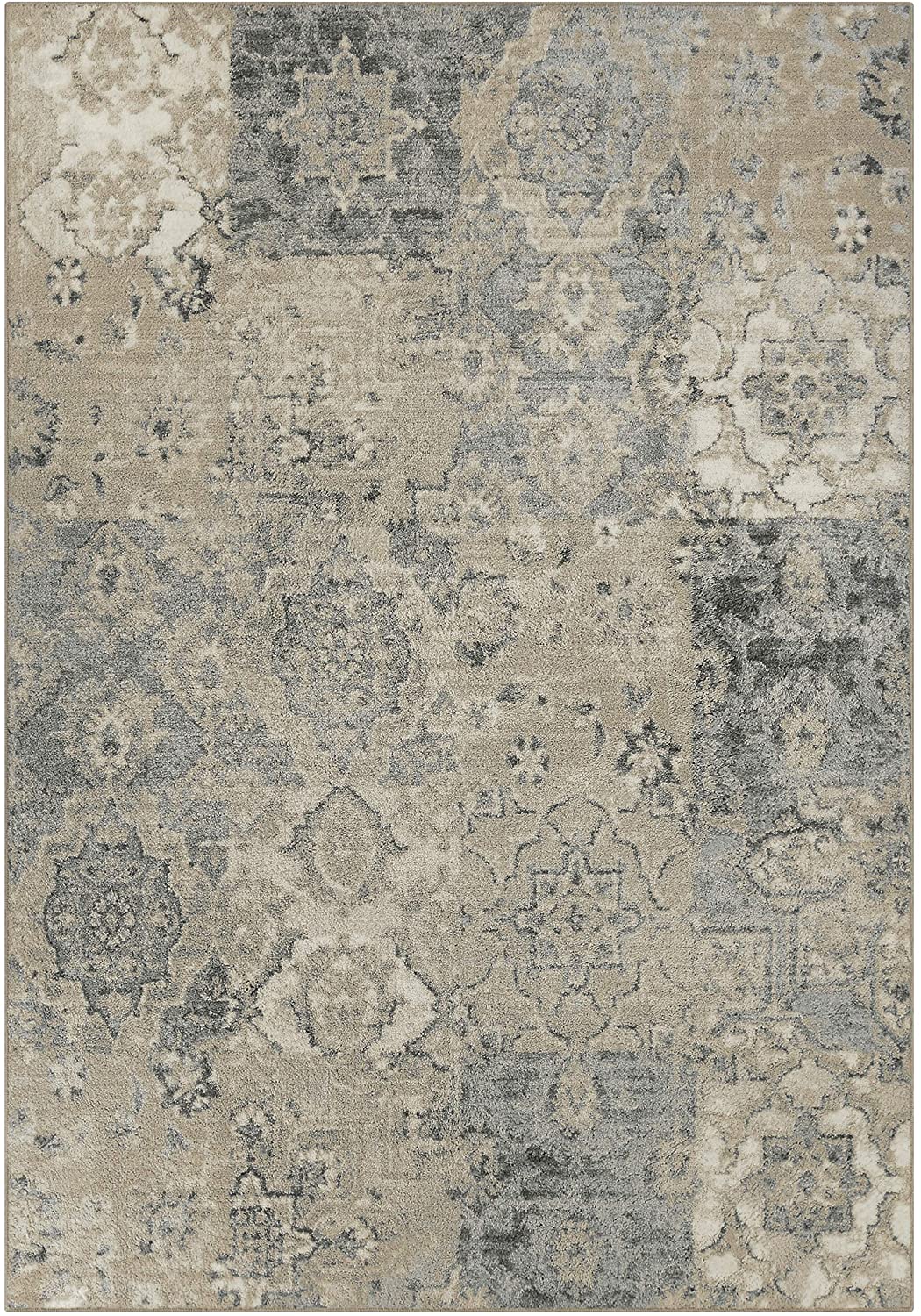 Better Homes and Gardens Distressed Patchwork Area Rug or Runner,1'8
