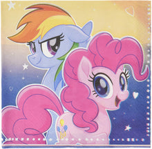 Load image into Gallery viewer, Unique 59452 My Little Pony Flying Ponies Lunch Napkins 65 Inches 16 Ct, Multicolor, One Size