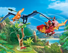 Load image into Gallery viewer, PLAYMOBIL® Adventure Copter with Pterodactyl Building Set
