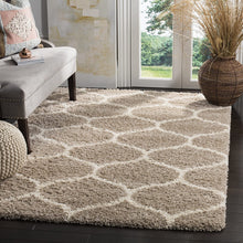 Load image into Gallery viewer, Safavieh Hudson Shag Collection SGH280A Moroccan Ogee 2-inch Thick Area Rug