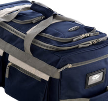 Load image into Gallery viewer, Olympia 8 Pocket Rolling Duffel Bag