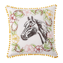 Load image into Gallery viewer, The Pioneer Woman Horse Cameo Decorative Throw Pillow, 16" x 16"