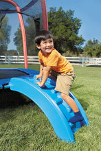 Load image into Gallery viewer, Little Tikes 7' Climb 'N Slide Trampoline