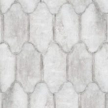 Load image into Gallery viewer, SomerTile FCD6AGP Malaga Provenzal Porcelain Floor and Wall, 6.38" x 12.88", Grey Tile