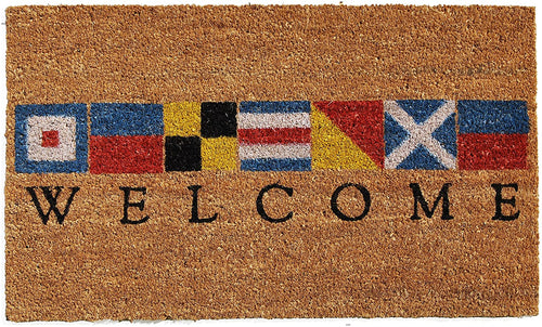 Calloway Mills 121602436 Nautical Welcome Doormat, 24