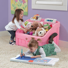 Load image into Gallery viewer, Step2 2-in-1 Toy Box &amp; Art Lid | Plastic Toy &amp; Art Storage Container