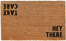 Load image into Gallery viewer, Calloway Mills 100511729 Hey There Doormat, 17&quot; x 29&quot;, Natural/Black