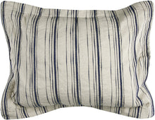 Load image into Gallery viewer, Rizzy Home BT4052 Standard Sham, 20"X26", Blue/Neutral/Brown
