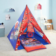 Load image into Gallery viewer, Spiderman Tee Pee Slumber Set