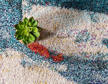 Load image into Gallery viewer, Unique Loom Positano Collection Coastal Modern Bright Colors Starfish Area Rug