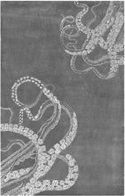 Load image into Gallery viewer, nuLOOM Hand Tufted Octopus Tail Rug 4' x 6' Midnight Rectangle (MTKT01C-406)