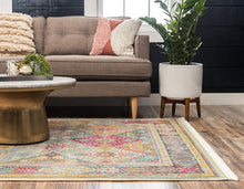 Load image into Gallery viewer, Unique Loom Baracoa Collection Bright Tones Vintage Traditional Multi Area Rug (5' x 8')