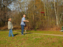 Load image into Gallery viewer, Fling A Ring Outdoor Backyard Game, Red and Blue