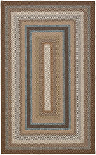 Load image into Gallery viewer, Safavieh Braided Collection BRD313A Hand Woven Brown and Multi Area Rug